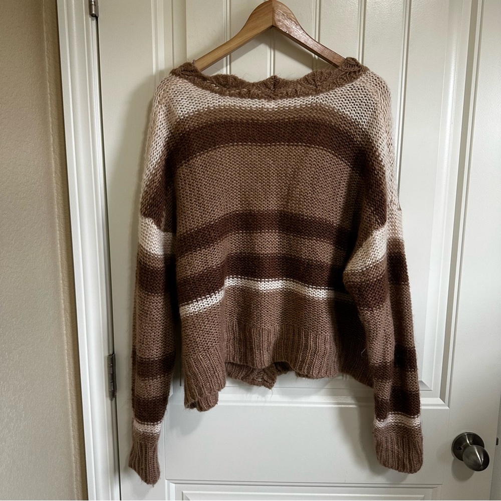 Wishlist women’s cardigan m/l oversized brown - Picture 4 of 7